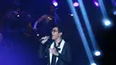 "Seneng banget, bersyukur banget, terimaskih buat tim SCTV. Dan terima kasih buat Afganisme, tanpa kalian semua ini tak akan bisa," ujar Afgan. (Deki Prayoga/Bintang.com)