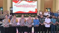 Rakor lintas sektoral Operasi Lilin Krakatau 2024. Foto : (Istimewa).