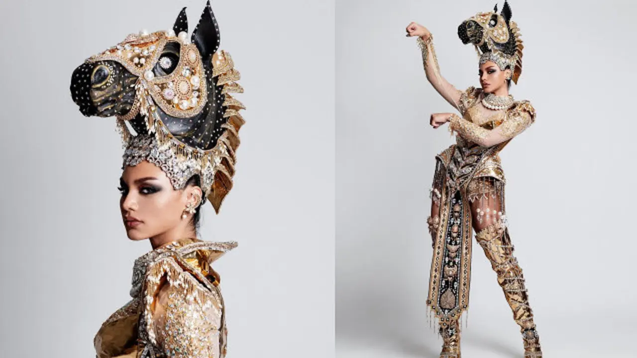 Raih Penghargaan Best National Costume 2021, Ini 4 Fakta Tentang Kostum Jihane Almira