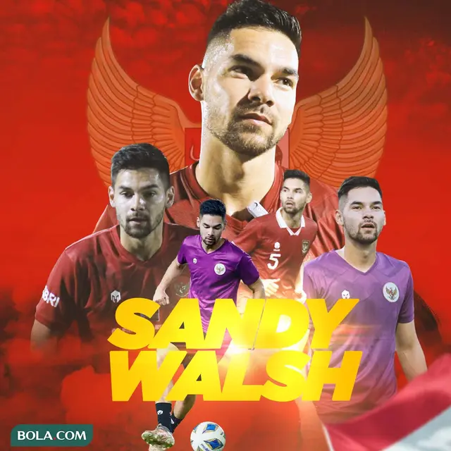Timnas Indonesia - Ilustrasi Sandy Walsh