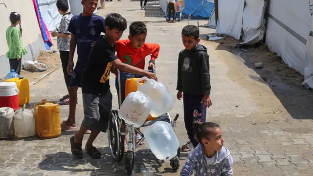 Dua Bulan Blokade Israel, 3.500 Balita Gaza Terancam Mati Kelaparan
