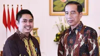 Ketua Umum Apkasi, Mardani H Maming bersama Presiden Jokowi. (Istimewa)