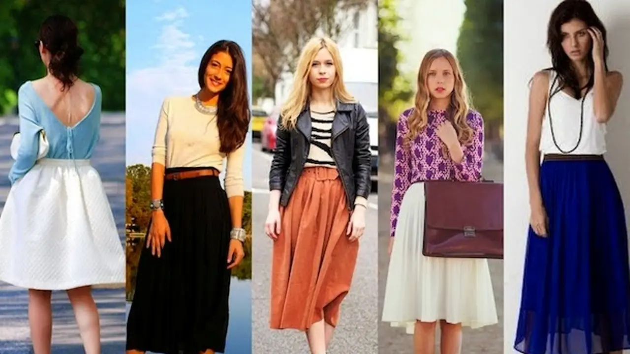 Manis Banget, Ini Style Kamu Kalau Pakai Midi Skirt
