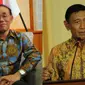 Dubes Jepang, Yasuaki Tanizaki dan Menteri Koordinator Politik, Hukum dan Keamanan, Wiranto. (Dokumentasi Liputan6.com)