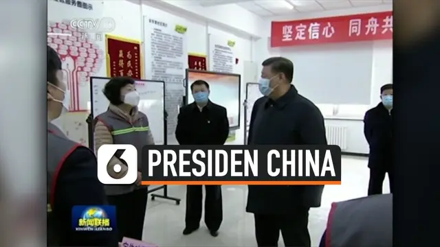VIDEO: Momen Xi Jinping Kunjungi Pasien Virus Corona