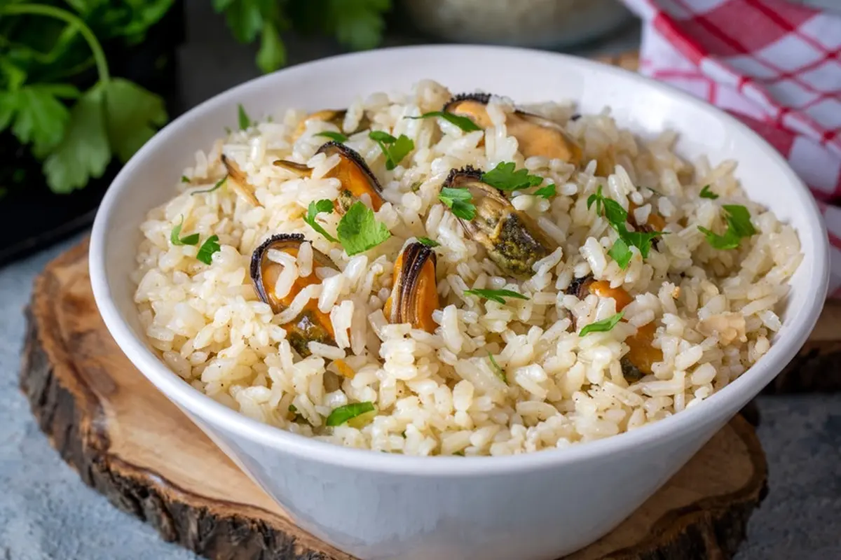 nasi goreng kerang seafood