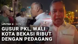 Gusur PKL, Wali Kota Bekasi Ribut dengan Pedagang