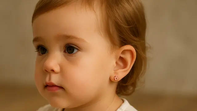 Model Anting Emas untuk Anak 2 Tahun