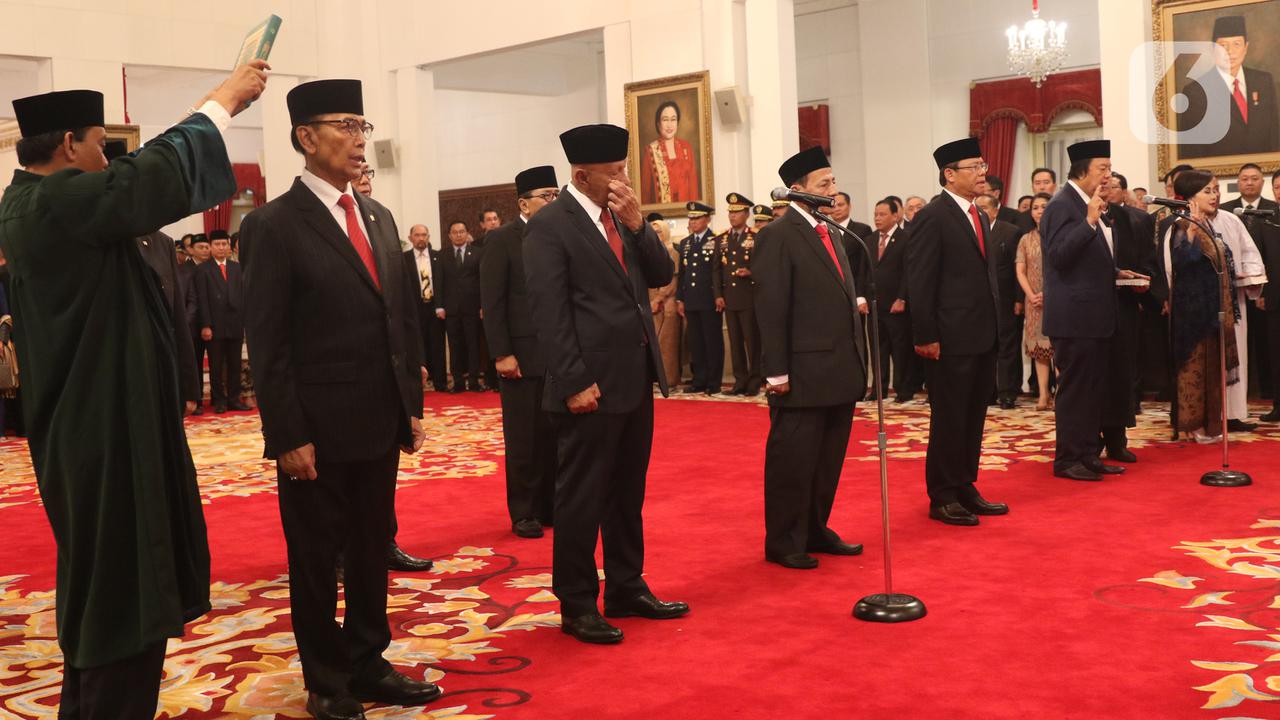 Presiden Jokowi Lantik 9 Anggota Wantimpres