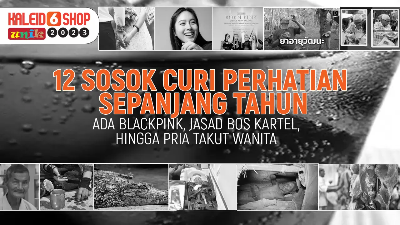 Kaleidoskop unik Global, 12 sosok pencuri perhatian sepanjang 2023. (Liputan6.com/Abdillah)