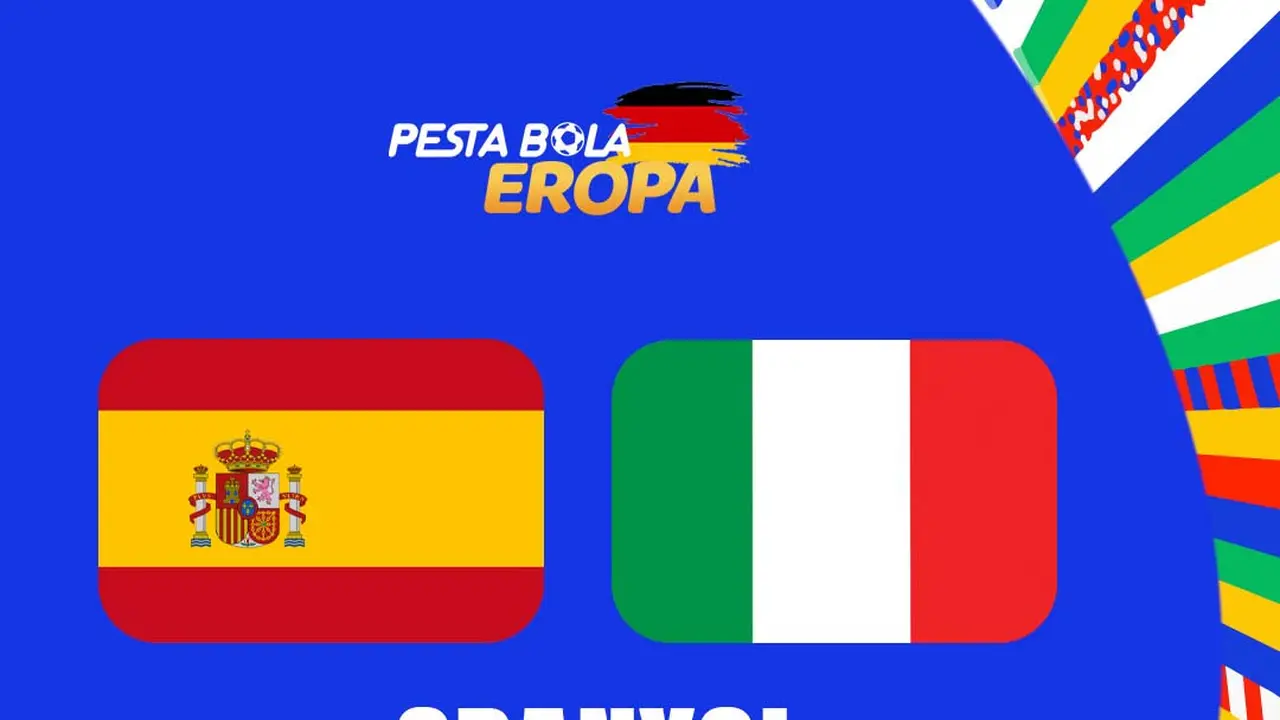 Euro 2024 - Spanyol Vs Italia