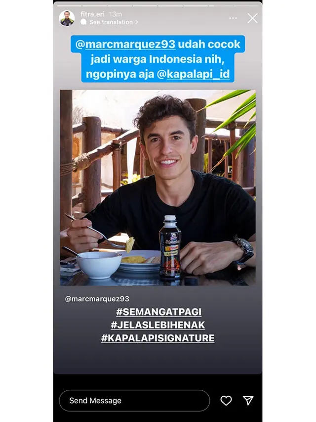Jelang Balapan MotoGP, Marc Marquez Tertangkap Kamera Lagi…
