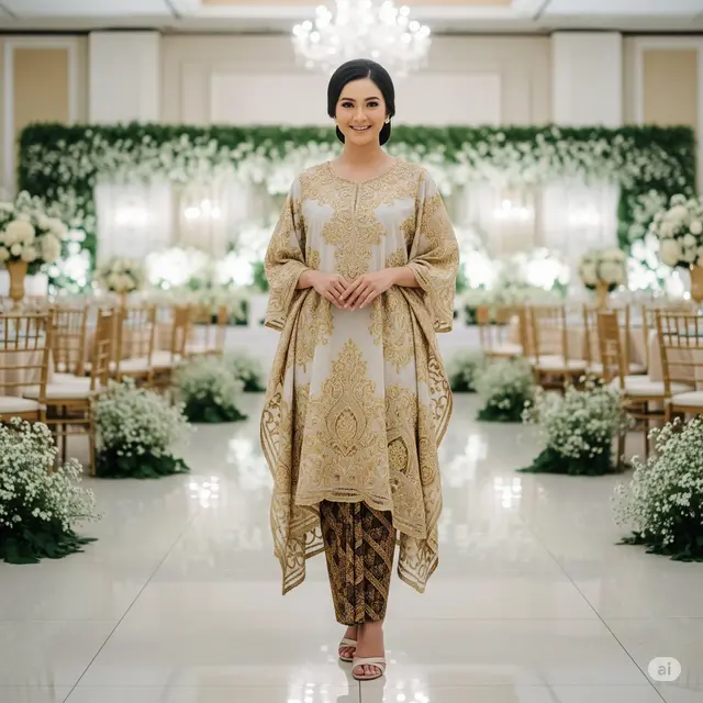 Baju Kondangan di Gedung Pernikahan. Foto: Gemini