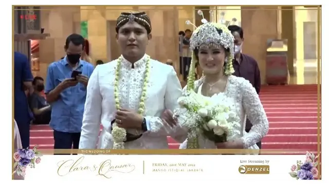 12 Momen Akad Nikah Masayu Clara dan Qausar Harta, Usung Adat Sunda