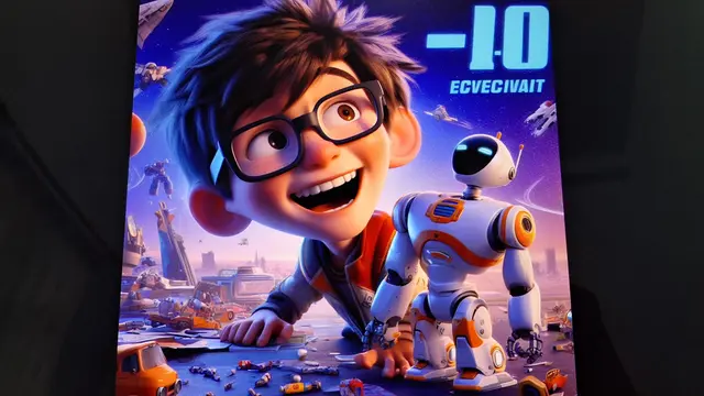 Meski terlihat mirip film Disney Pixar asli, namun hasil gambar dengan Bing Image Creator AI masih punya kekurangan, seperti bentuk tubuh yang aneh, hingga jari yang lebih dari lima (Bing Image Creator).