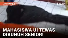 Dibunuh Senior, Jasad Mahasiswa UI Ditemukan di Plastik Sampah di dalam Kamar Kos