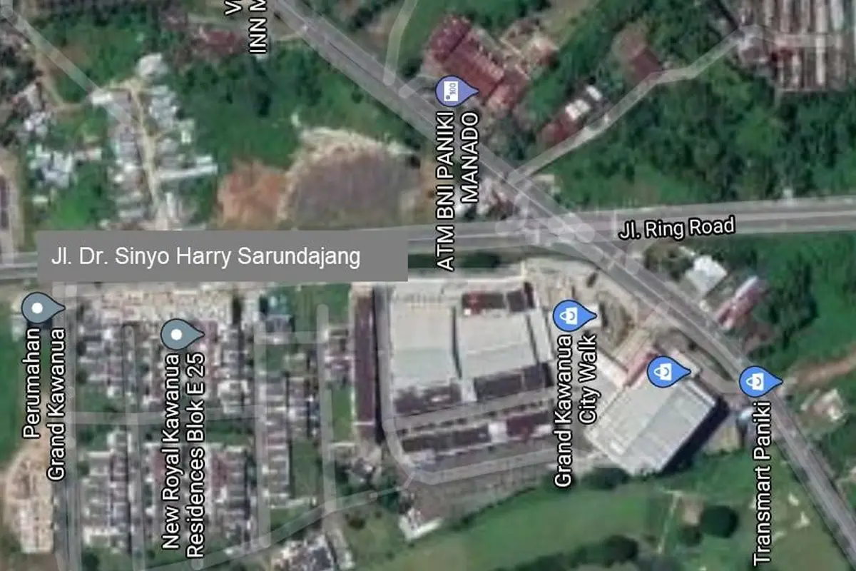 Jalur Ringroad Transmart Kaiwatu ke Bengkol Manado dinamai Jalan Dr Sinyo Harry Sarundajang.