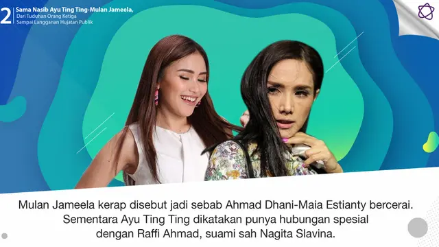 [Bintang] Mulan Jameela-Ayu Ting Ting