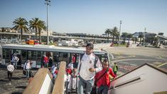 Skuat AS Monaco berangkat dari negaranya menuju Italia (asmonaco.com)