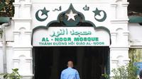 Masjid Al-Noor di Vietnam, menjadi satu-satunya tempat ibadah bagi umat Muslim di Hanoi. (Bola.com/Ikhwan Yanuar Ihwan)