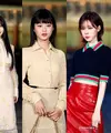 Sebagai global ambassador, IU tampil stunning kenakan koleksi ready to wear Gucci Fall 2023 dan Jackie 1961 mini bag. [Twitter/theseoulstory].