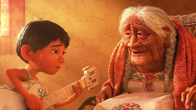 Salah satu adegan mengharukan dalam Coco. (Foto: Dok. IMDb/ Walt Disney)
