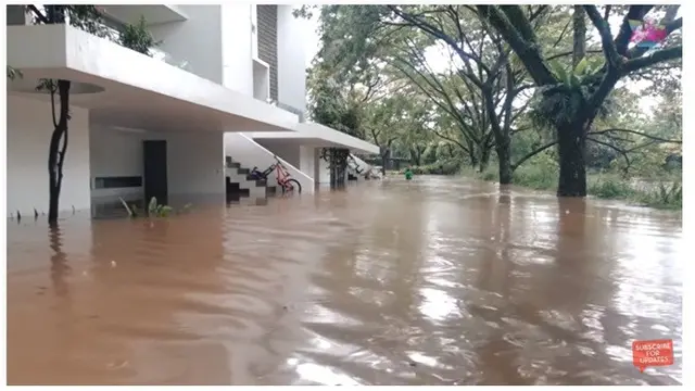 7 Potret Rumah Irish Bella dan Ammar Zoni yang Terendam Banjir, Baru Pertama Kali