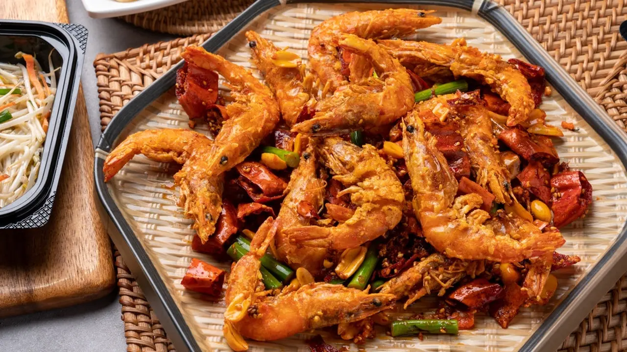 resep udang goreng cabe garam renyah