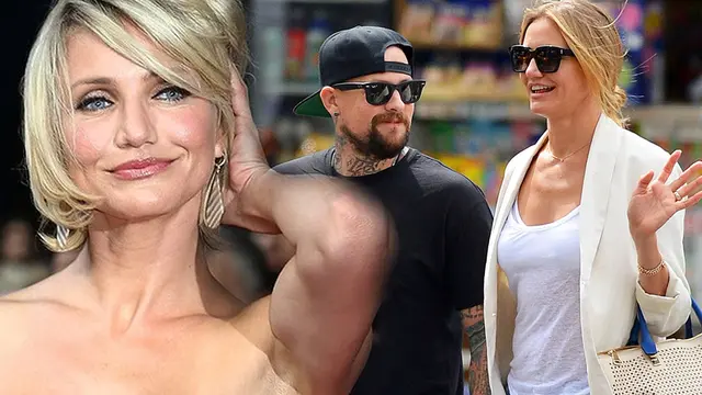 Cameron Diaz dan Benji Madden 