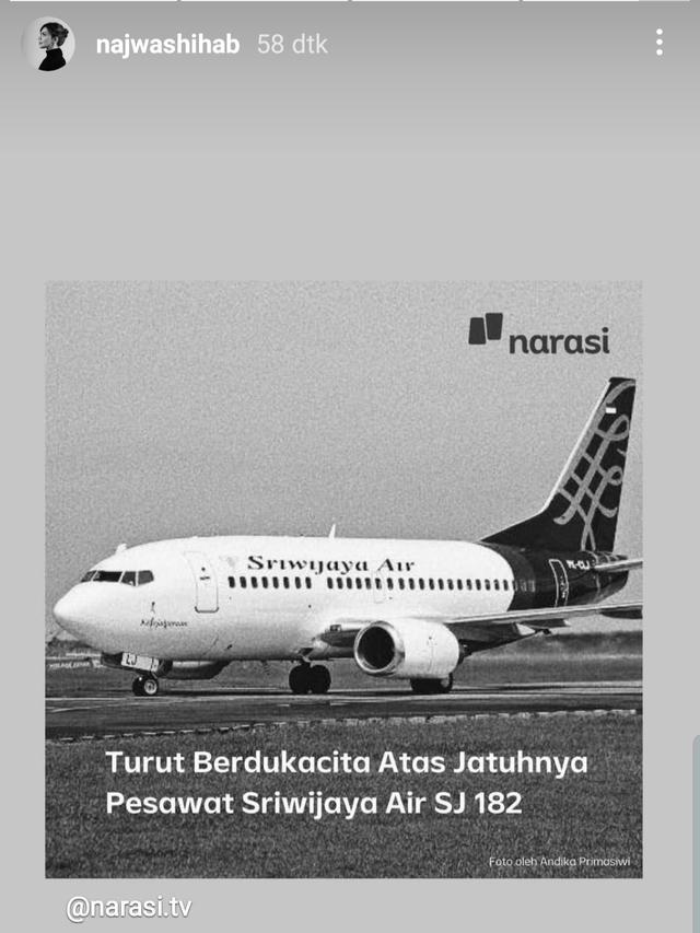 Gading Marten Dan 6 Artis Ini Doakan Pesawat Sriwijaya Air Sj 182 Ada Yang Heningkan Cipta Hingga Kehabisan Kata Showbiz Liputan6 
