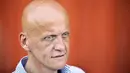 Former referee Pierluigi Collina of Italy attends a UEFA referee press conference in Regensdorf on June 23, 2008 during the Euro 2008 Football Championships. AFP PHOTO / JOHN MACDOUGALL 