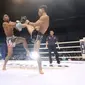 Zealot rebut dua gelar juara di 4 laga kelas pro yang dipertandingkan pada kejuaraan Muaythai Road To Victory 3