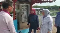 Hadapi Musim Hujan, Risma Keliling Cek Rumah Pompa di Surabaya