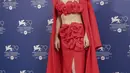 Vanessa Kirby berpose untuk fotografer pada sesi pemotretan untuk film 'The Son' selama Venice Film Festival 2022 ke-79 di Venesia, Italia, Rabu, 7 September 2022. Peran Vanessa dalam film ini muncul setelah penampilannya yang mendapat pujian kritis di Pieces Of A Woman 2020, yang membuatnya mendapatkan nominasi Academy Award untuk Aktris Terbaik. (Photo by Joel C Ryan/Invision/AP)