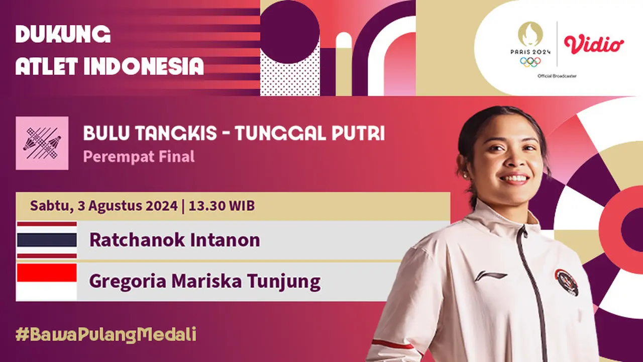 Gregoria Mariska Vs Ratchanok Intanon