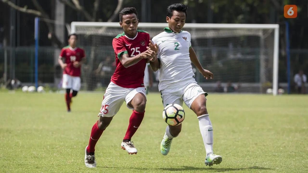 Timnas Indonesia U-23 Vs Timnas Indonesia U-19