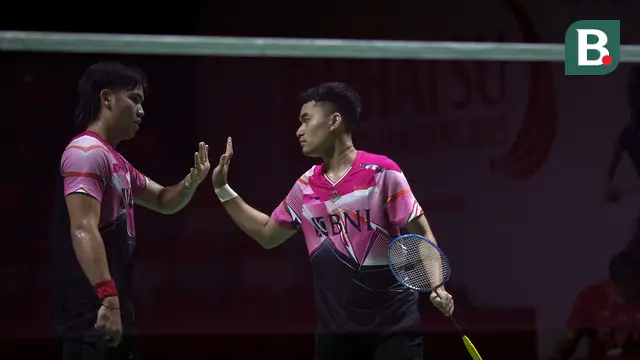 Foto: Fajar/Rian Terhempas, Leo/Daniel Melangkah Sendirian ke Semifinal Indonesia Masters 2023 di Sektor Ganda Putra