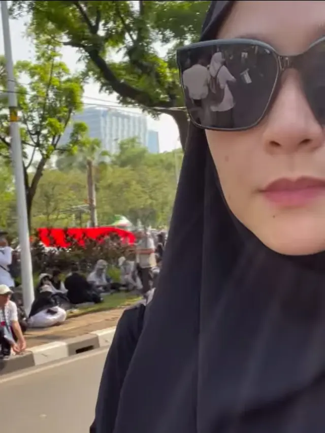 Zaskia Adya Mecca bela Palestina (Instagram/zaskiaadyamecca)