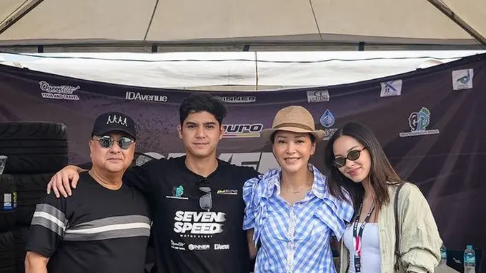 Alyssa Daguise Hadir di D1 Grand Prix di Tengah Isu CLBK dengan Al Ghazali