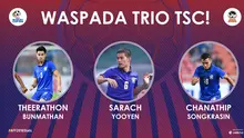 Timnas Thailand memiliki tiga pemain yang wajib diwaspadai para pemain Timnas Indonesia di final Piala AFF 2016. (Labbola)