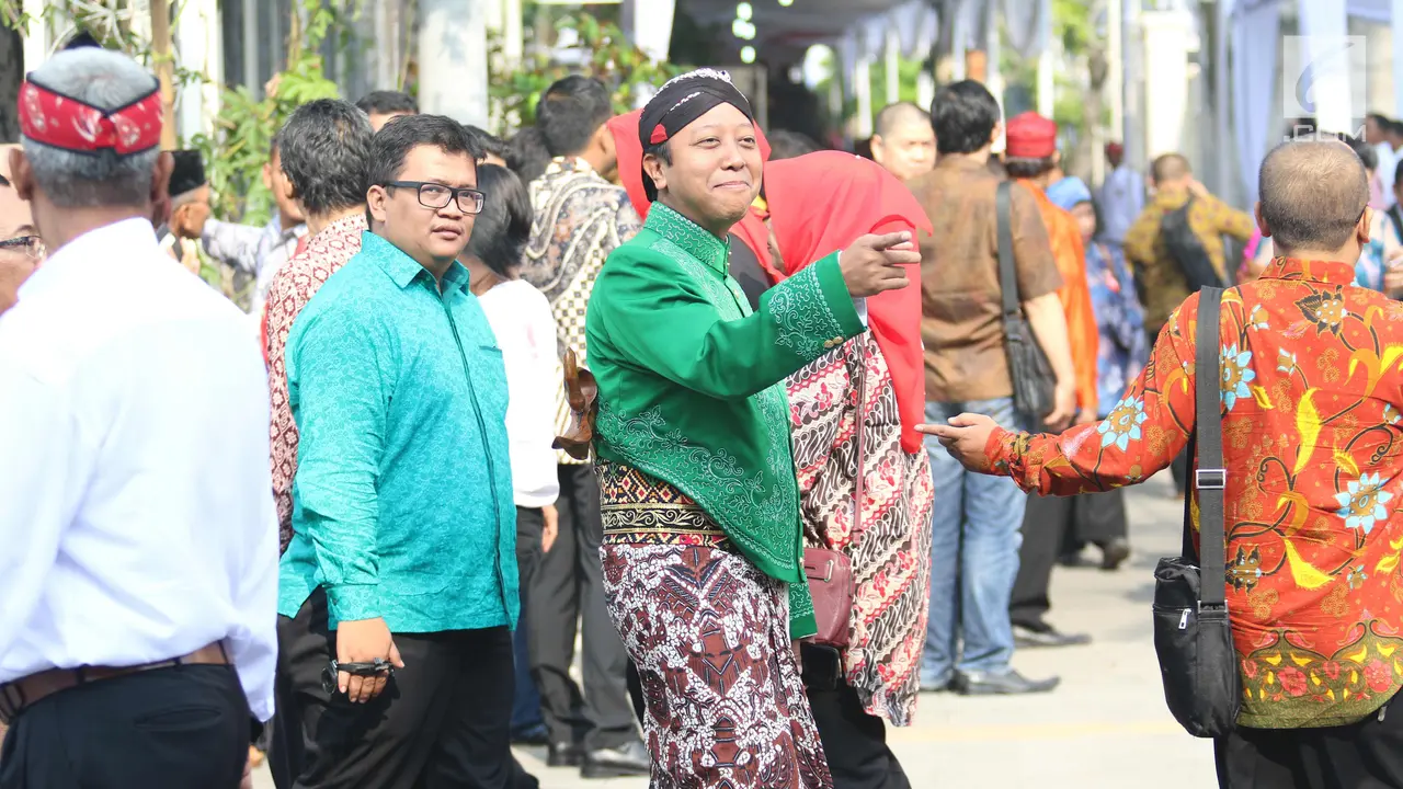 Ketua Umum PPP Romahurmuziy ke Pernikahan Kahiyang Ayu dan Bobby Nasution