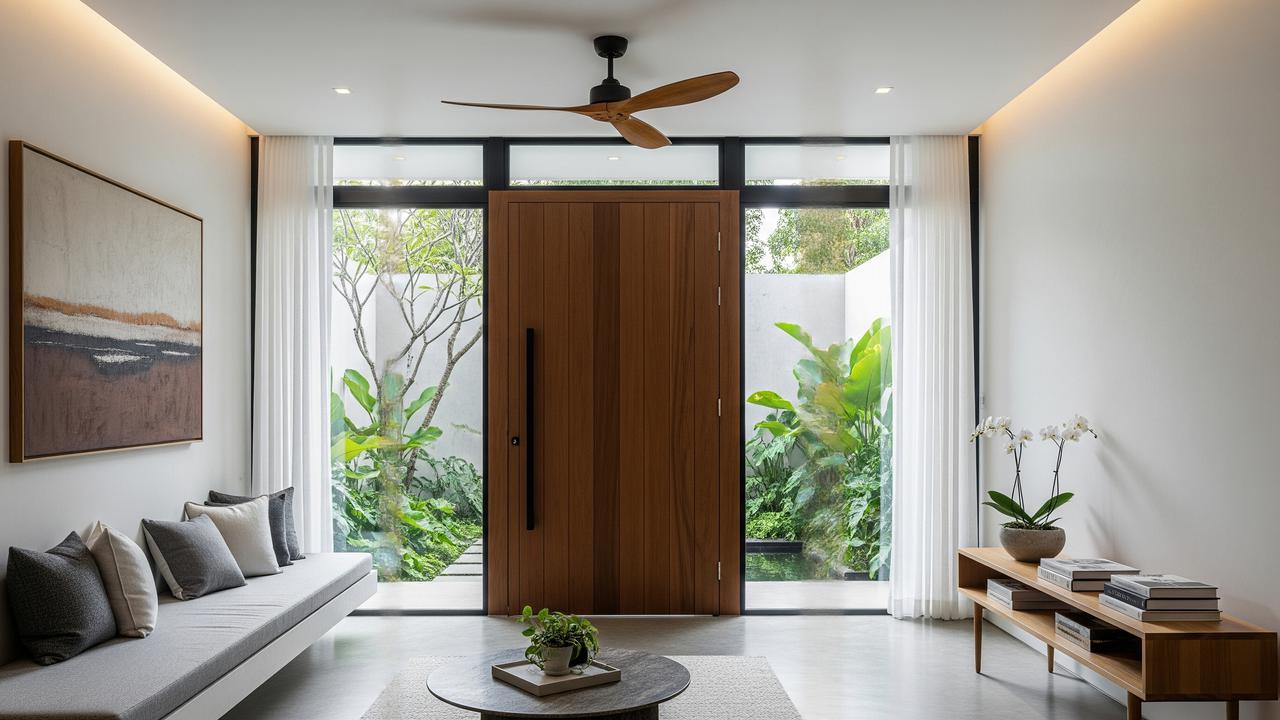 7 Interior Depan Rumah Minimalis Modern, Inspirasi Hunian Rapi dan ...