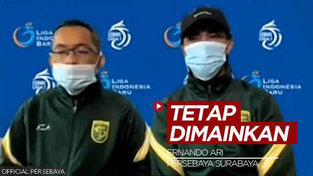 Berita Video, Aji Santoso Ungkap Ernando Ari Akan Dimainkan Saat Persebaya Surabaya Hadapi Bhayangkara FC di BRI Liga 1 Pekan Keempat