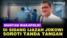 Mantan Wakapolri Komjen Pol Purn Oegroseno hadir di persidangan Citizen Lawsuit Ijazah Presiden ke-7 Joko Widodo (Jokowi) di Pengadilan Negeri Surakarta (PN Solo), Selasa (13/1)