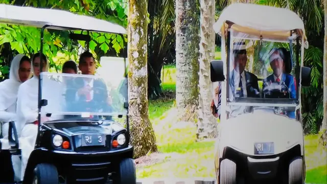 Presiden Jokowi menerima kunjungan kenegaraan Raja Malaysia Yang Dipertuan Agong XVI Al-Sultan Abdullah di Istana Bogor. (Liputan6.com/Lizsa Egeham)