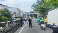 Lokasi kecelakaan pengemudi ojek online (ojol) yang meninggal dunia di Jalan Bandengan Utara, Tambora, Jakarta Barat pada Jumat (24/5/2024). (Dok. Istimewa)