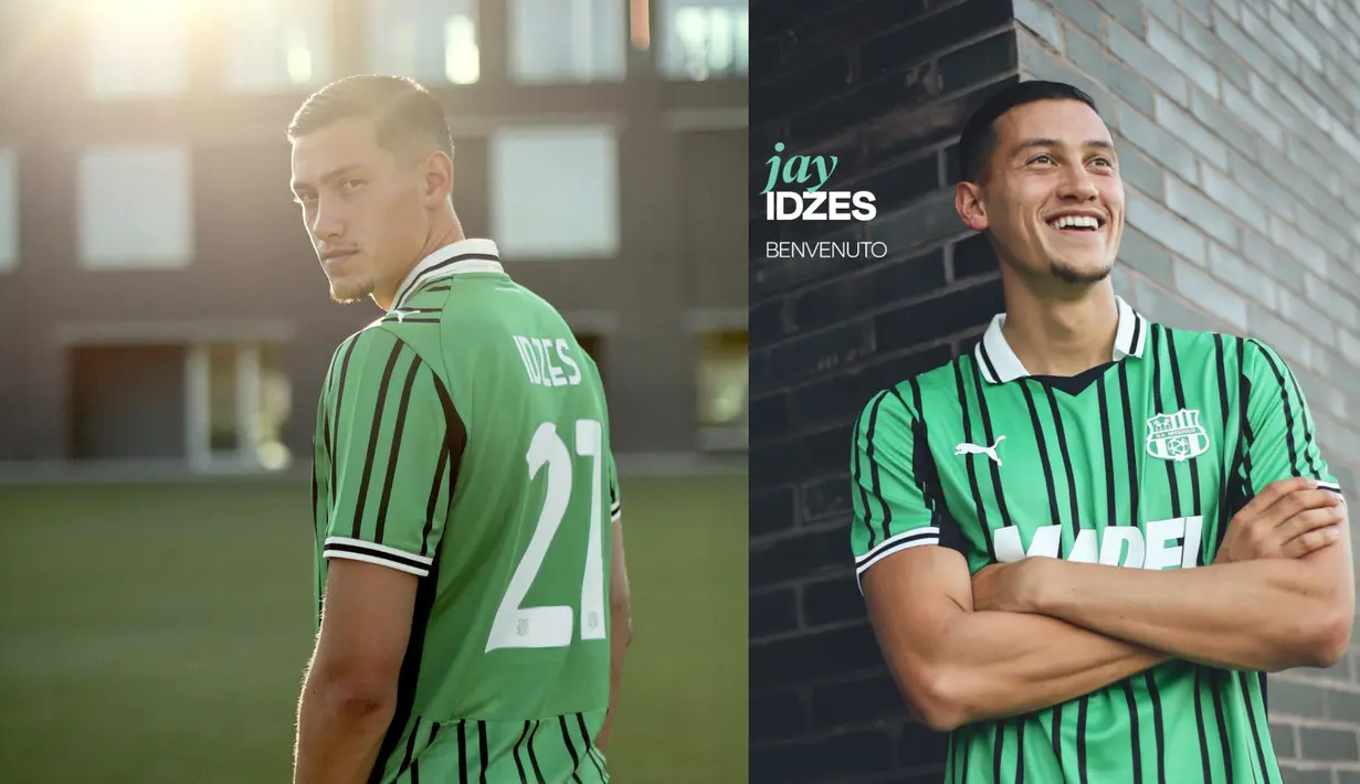 Dimulai dari kapten Timnas Indonesia, Jay Idzes. Jay direkrut U.S. Sassuolo dari Venezia pada bursa transfer musim panas dengan banderol 8 juta euro atau lebih dari Rp150 miliar. Nilai tersebut juga memecahkan rekor sebagai transfer termahal pemain Asia Tenggara, dikutip dari website Stadium Astro. (Dok. U.S. Sassuolo)