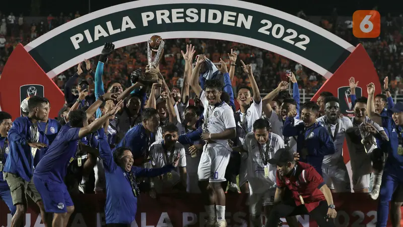 Final Leg Kedua Piala Presiden 2022: Borneo FC vs Arema FC