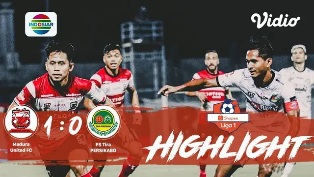 Babak Penyisihan #ShopeeLiga1 yang mempertemukan #Madura United FC vs #PS Tira Persikabo pada hari Rabu malam (30/10/2019) dengan ...