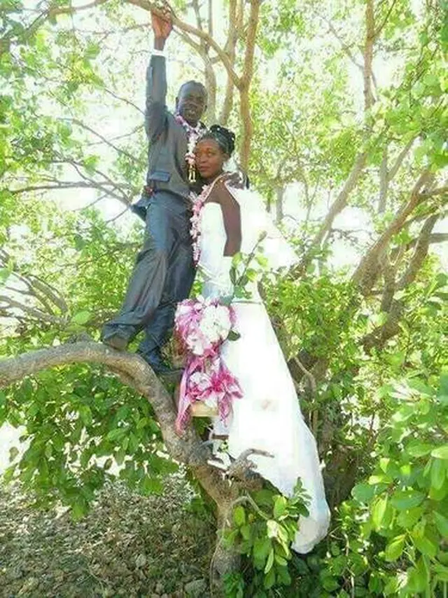 6 Prewedding Unik Tema 'Back To Nature' Ini Gokil Banget
